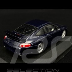 Porsche 911 GT3 type 996 1999 blue metallic 1/43 Minichamps 430068007
