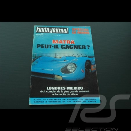 L'auto-journal nr.11 de 1970 en  français