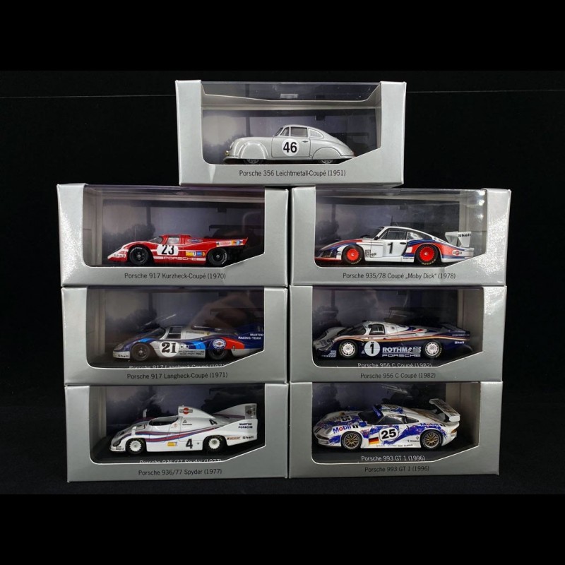 Set Porsche Le Mans History 1/43 Minichamps WAP020SET03