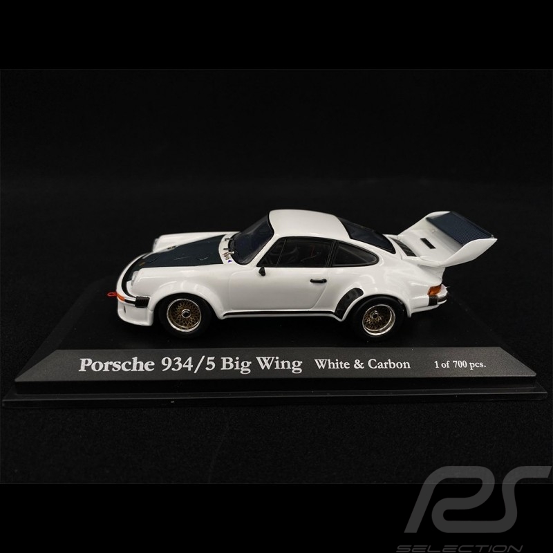 Porsche 934 / 5 Big Wing 1974 Grand Prix Weiß 1/43 Kyosho S003003