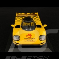 Porsche Dauer 962 Straßversion gelb 1/43 Minichamps 430064001