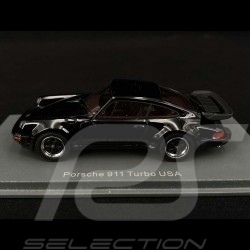 Porsche 911 Turbo type 930 modèle USA 1985 noire 1/43 Neo 43255