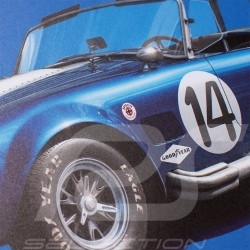 Shelby Ford Poster AC Cobra MK-3 Blue n° 14 - Colors of Speed