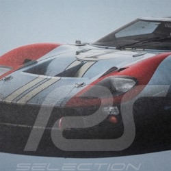 Porsche 804 Grosser Preis von Frankreich reproduction d'une affiche originale de Erich Strenger