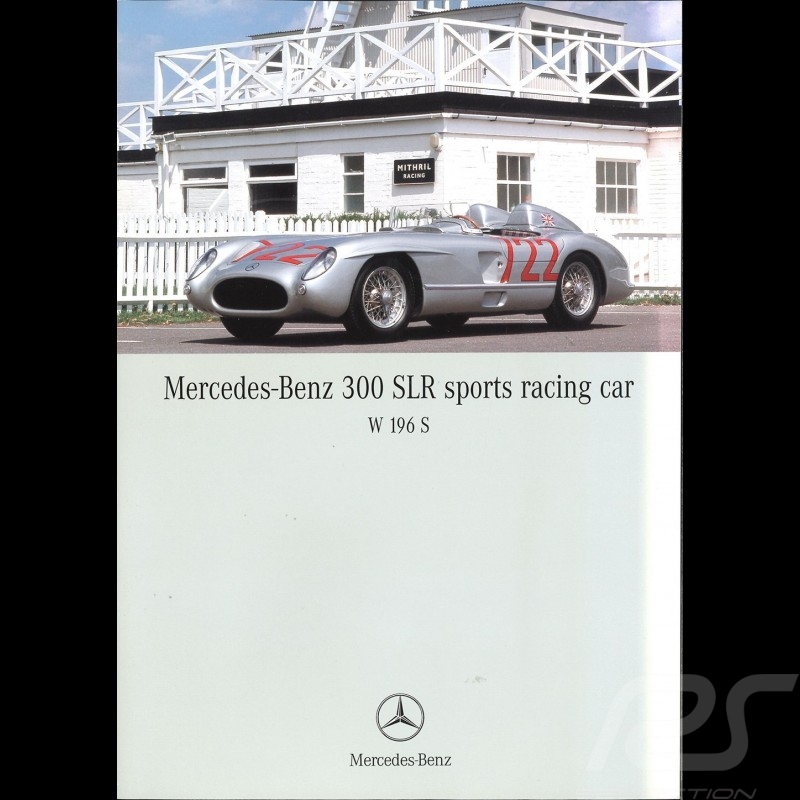 Brochure Mercedes-Benz 300 SLR W196S 07/2003 in english MEW14001-01