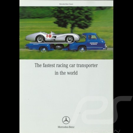Brochure Mercedes-Benz 300 SLR W196S 07/2003 en anglais english englisch MEW14001-01