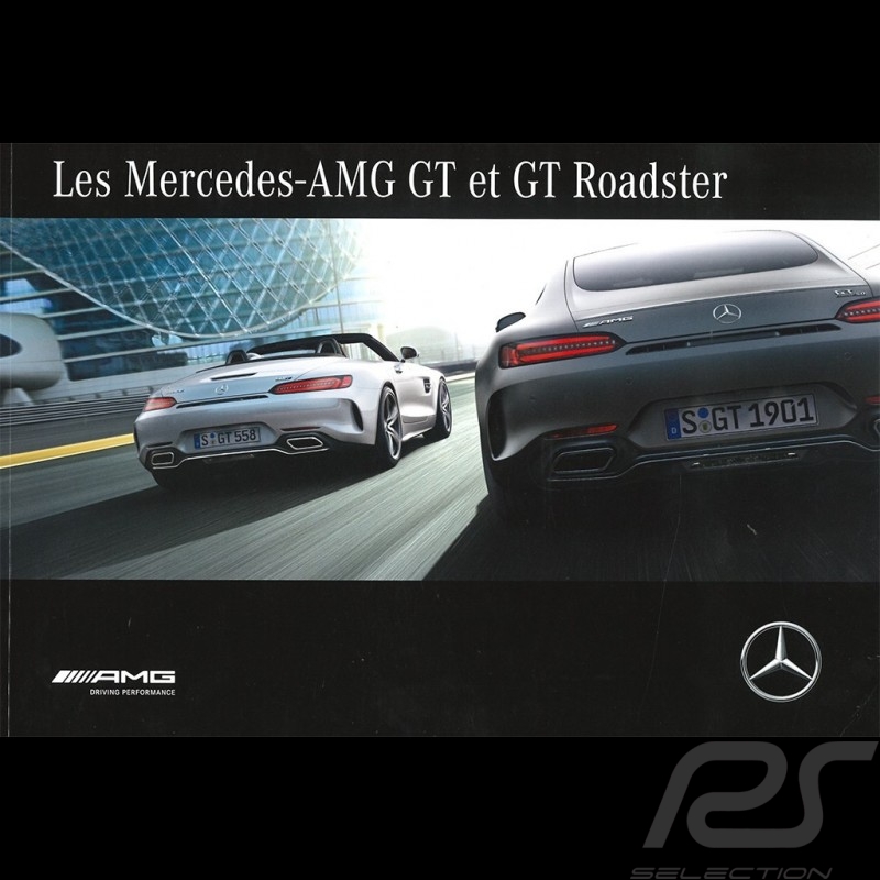 Mercedes Broschüre Modellreihe Mercedes - AMG GT & Roadster 2017 04/2017 in Französisch MEGT4003-02
