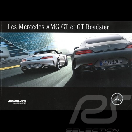 Mercedes Broschüre Modellreihe Mercedes - AMG GT & Roadster 2017 04/2017 in Französisch MEGT4003-02