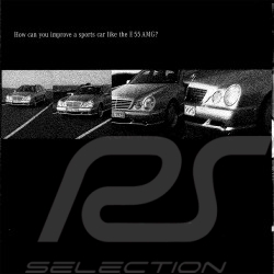 Brochure Mercedes - Benz E 55 AMG 4MATIC 06/2001 in english AGZZ4021-02