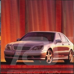 Brochure Mercedes - Benz S 63 AMG 06/2001 en anglais english englisch  AGZZ4022-02