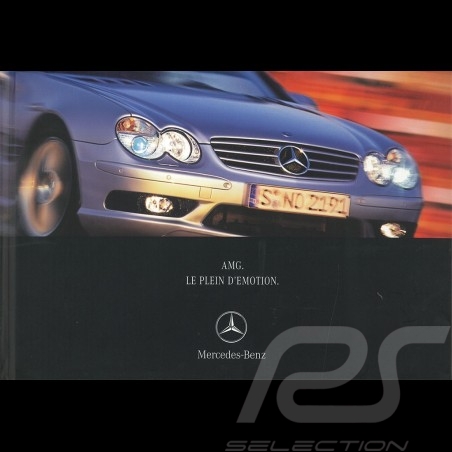 Mercedes Brochure Mercedes-Benz AMG Le Plein d'Emotion 2001 08/2001 in french AG004034-01