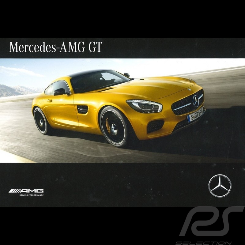 Mercedes Brochure Range Mercedes-AMG GT 2015 12/2015 in french MEGT4002-01