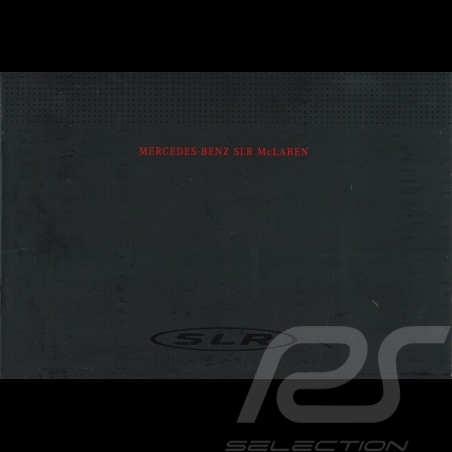 USA, 2003 Prospekt brochure Mercedes SLR McLaren 