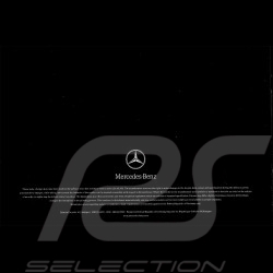 Brochure Mercedes - Benz SLR McLaren 2003 09/2003 in english MESR4001-02
