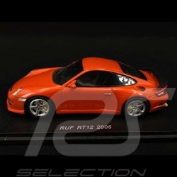 Porsche RUF RT12 2005 orange 1/43 Spark S0704