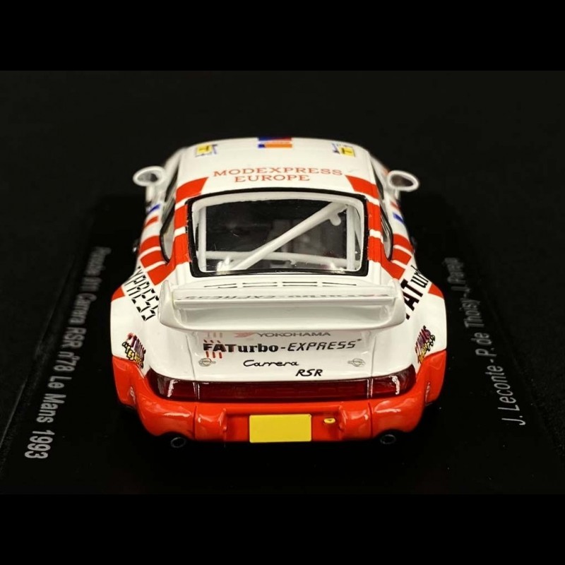 Porsche 911 Carrera RSR type 964 n° 78 Le Mans 1993 1/43 Spark S2078