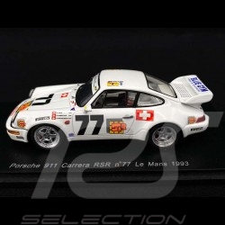 Porsche 911 Carrera RSR type 964 n° 77 Le Mans 1993 1/43 Spark S2079
