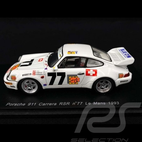 Porsche 911 Carrera RSR type 964 n° 77 Le Mans 1993 1/43 Spark S2079