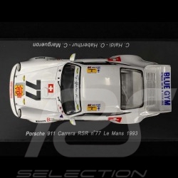 Porsche 911 Carrera RSR type 964 n° 77 Le Mans 1993 1/43 Spark S2079