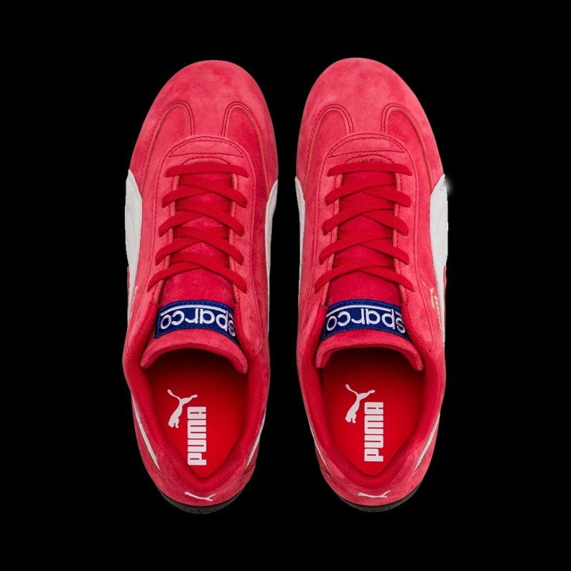 Chaussure Puma Speedcat Sneaker / Basket - Rouge / Blanc - Homme