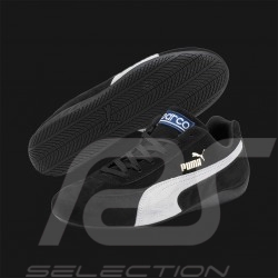 Chaussures shoes schuhe Sport Puma Sparco Speedcat Sneaker / Basket - Noir / Blanc - Homme