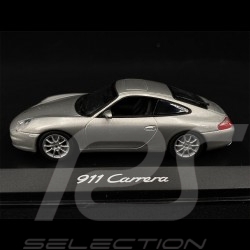 Porsche 911 Carrera Type 996 2001 Argent Polaire  polar silver silber1/43 Schuco WAP02003697