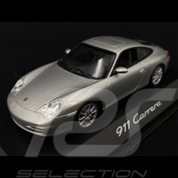 Porsche 911 Carrera Type 996 2001 Argent Polaire  polar silver silber1/43 Schuco WAP02003697