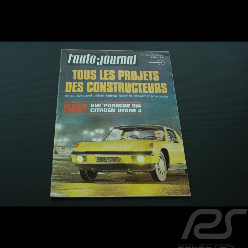 L'auto-journal nr.3 de 12 fevrier 1970, en français L'auto-journal nr.3 de 12 fevrier 1970, en français
