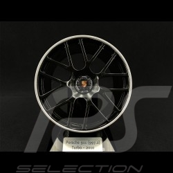 Jante wheel rim rähe Porsche 997.2 Turbo 2010 noir / argent 1/5 Minichamps 500601998