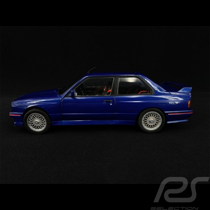 BMW E30 M3 1990 Mauritiusblau 1/18 Solido S1801509