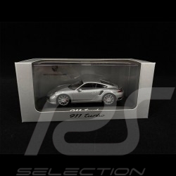 Porsche 991 turbo gris argent 1/43 Minichamps WAP0203660E