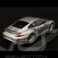 Porsche 991 turbo gris argent 1/43 Minichamps WAP0203660E