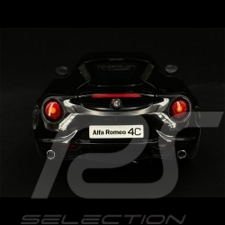 Alfa Romeo 4C 2013 Noir black schwarz Brillant 1/18 AutoArt 70184