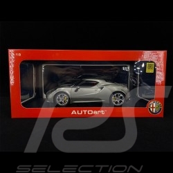 Alfa Romeo 4C 2013 Grau Metallic 1/18 AutoArt 70187