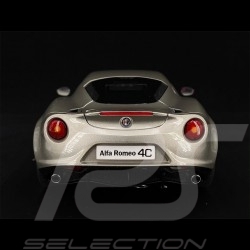 Alfa Romeo 4C 2013 Gris grey grau Metallisé 1/18 AutoArt 70187