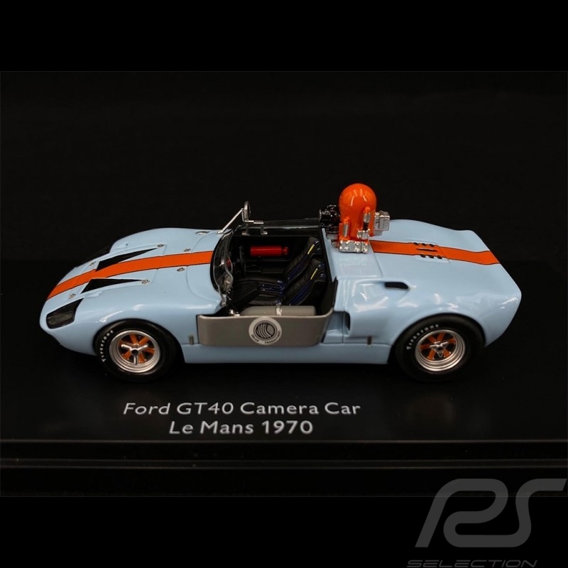 Ford GT40 Voiture Caméra Camera car Kamera Auto Film " Le Mans " Gulf 1/43 Schuco 450899600