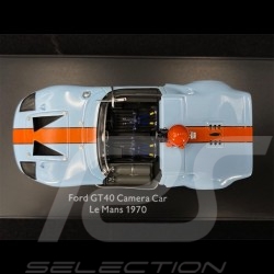 Ford GT40 Voiture Caméra Camera car Kamera Auto Film " Le Mans " Gulf 1/43 Schuco 450899600