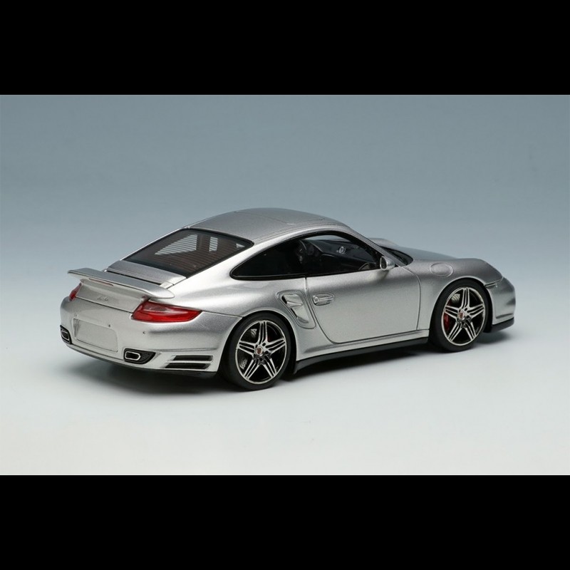 Porsche 911 Turbo Type 997 2006 GT Silver Metallic 1/43 Make Up