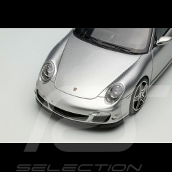 Porsche 911 Turbo Type 997 2006 GT Silver Metallic 1/43 Make Up Vision VM190A