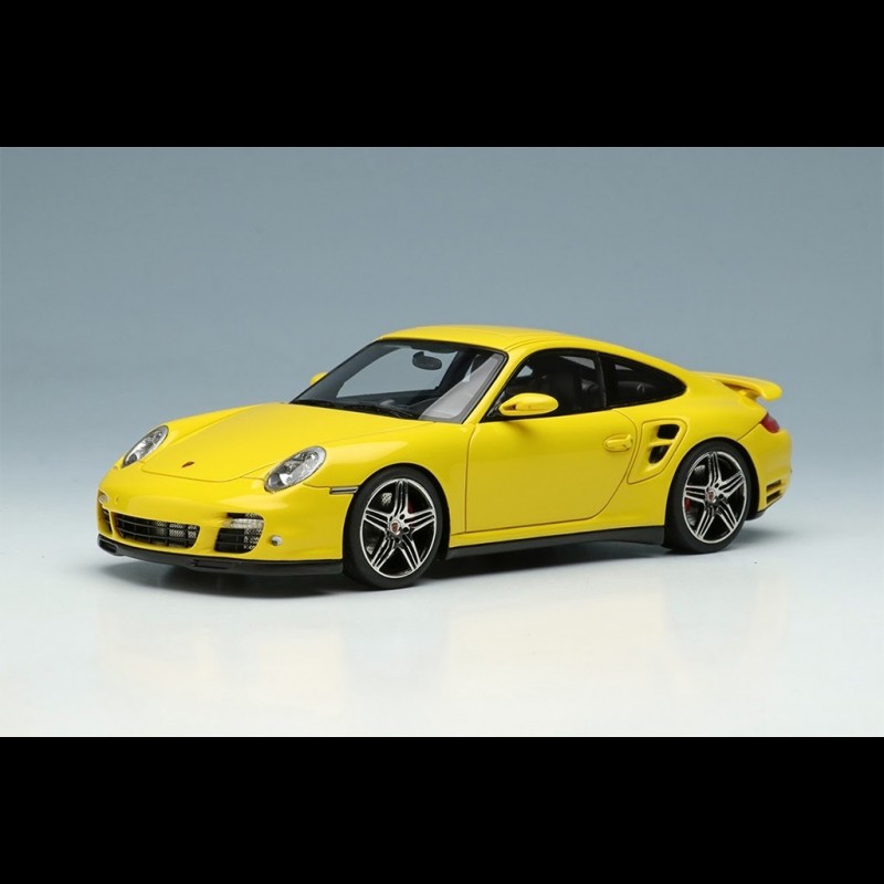 Porsche 911 Turbo Type 997 2006 Speed Yellow 1/43 Make Up
