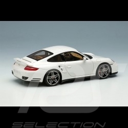 Porsche 911 Turbo Type 997 2006 Carrara White 1/43 Make Up Vision VM190C