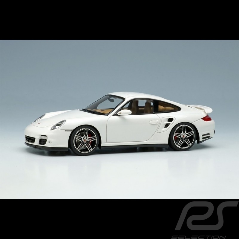 Porsche 911 Turbo Typ 997 2006 Carraraweiß 1/43 Make Up Vision VM190C
