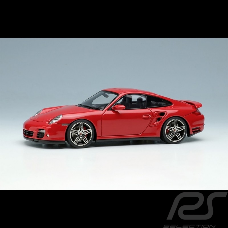 Porsche 911 Turbo Type 997 2006 Rouge Indien guards red indischrot 1/43 Make Up Vision VM190D