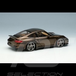 Porsche 911 Turbo Typ 997 2006 Macadamiabraun Metallic 1/43 Make Up Vision VM190E