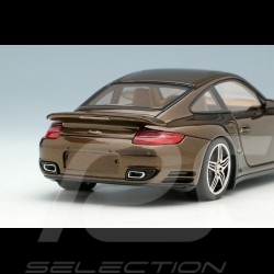 Porsche 911 Turbo Typ 997 2006 Macadamiabraun Metallic 1/43 Make Up Vision VM190E