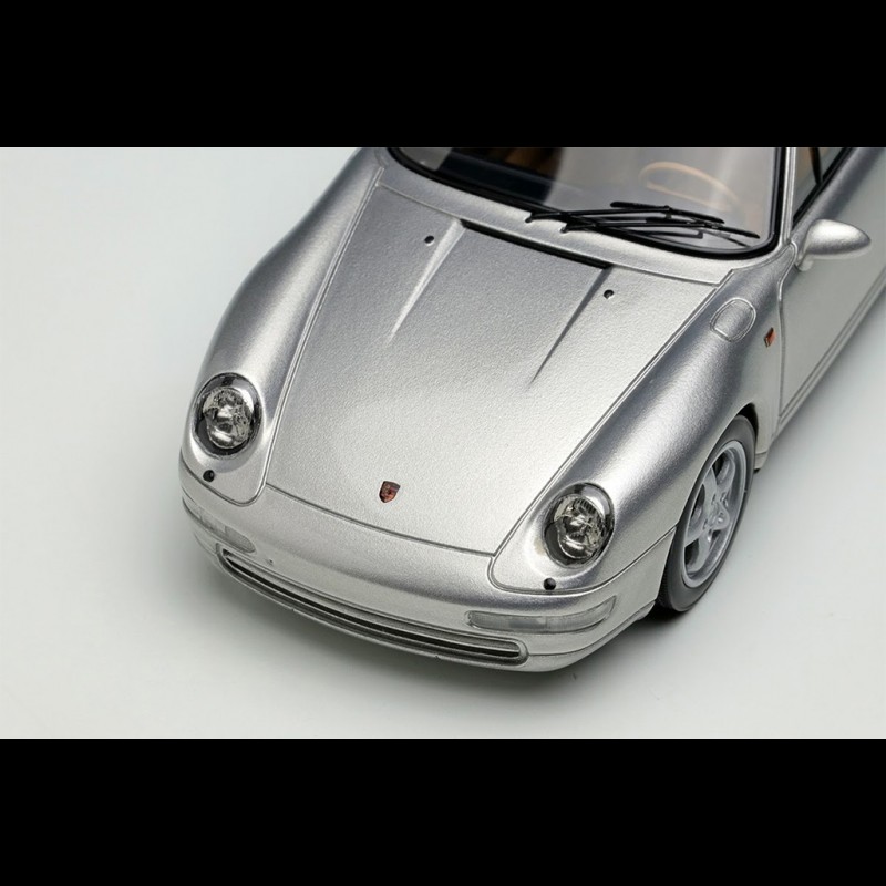 Porsche 911 Carrera 4 Type 993 1995 Polar Silver 1/43 Make Up