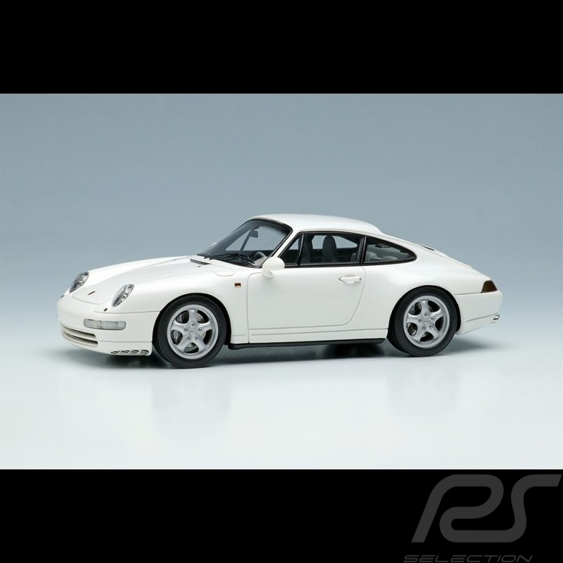 Porsche 911 Carrera 4 Type 993 1995 Grand Prix White 1/43 Make Up Vision VM145C