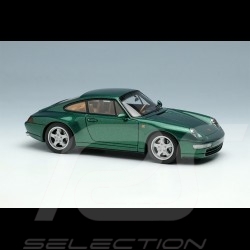 Porsche 911 Carrera 4 Type 993 1995 Dark Green Metallic 1/43 Make Up Vision VM145D