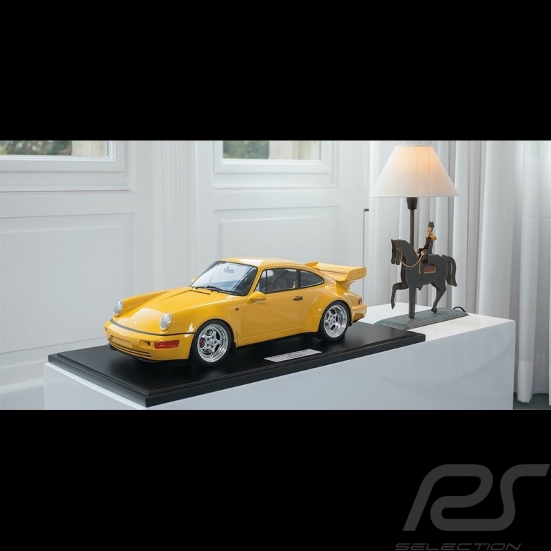 Porsche 911 Carrera RS 3.8 Type 964 1994 Speed Yellow 1/8 Minichamps 800650000