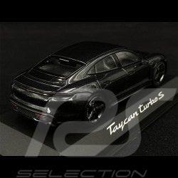 Exemplar n° 1000 / 1000 Porsche Taycan Turbo S IAA Frankfurt 2019 Vulkan Grau1/43 Minichamps WAP0208510LIAA